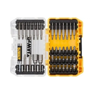 Набір біт DeWALT Phillips, Pozidriv, Torx, L = 25, 50 мм, головки 8, 10 мм, маг. держ., 40 шт, кейс (DT70705) зображення 1