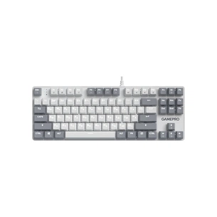 Клавіатура GamePro Genesis Metallic MK110W Outemu Red Switch USB UA White (MK110W) зображення 1