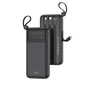 Універсальна мобільна батарея XO PR278 10000mAh 10W Black - уменьшенное изображение 2
