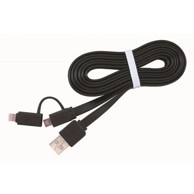 Дата кабель USB 2.0 AM to Lightning + Micro 5P 1.0m Cablexpert (CC-USB2-AMLM2-1M) - изображение 1