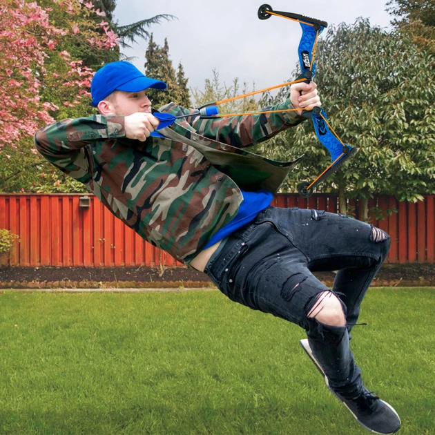 Игрушечное оружие Zing Лук для игры Hyper Strike синий (HS470B) - изображение 6