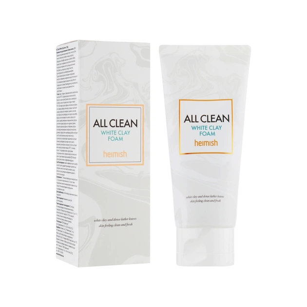Пінка для вмивання Heimish All Clean White Clay Foam 150 мл (8809481760548) - picture 2