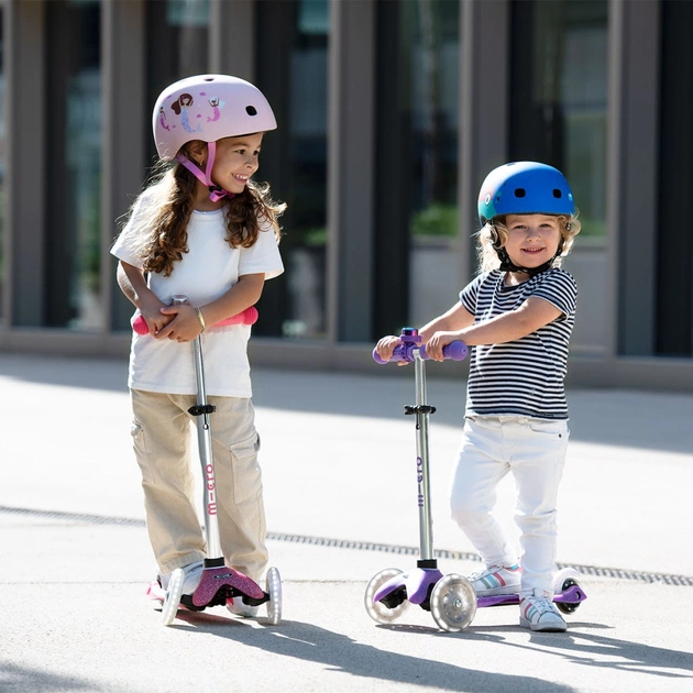 Самокат Micro Mini Deluxe Fairy Glitter LED Рожевий (MMD208) - picture 9