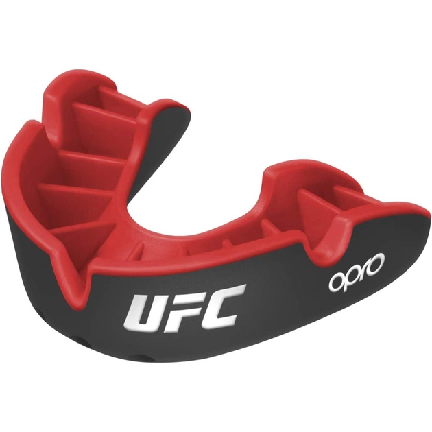 Капа Opro Silver UFC доросла (вік 11+) Black/Red (ufc.102514001) (UFC_Silver_Bl/R) - picture 2