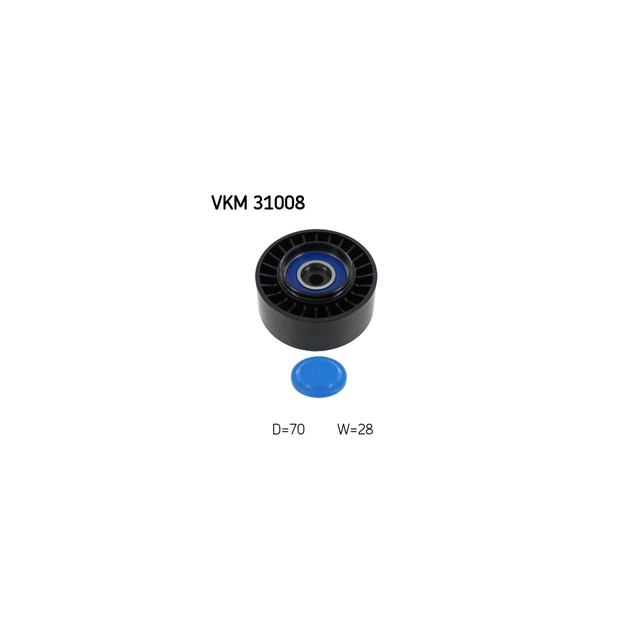 Ролик натяжителя ремня SKF VKM 31008 - изображение 1