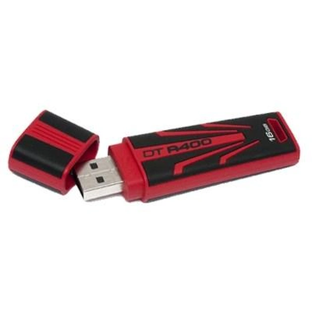 USB флеш накопичувач Kingston 16Gb DataTraveler DTR400 black (DTR400/16GB) - зображення 1