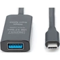 Дата кабель USB 3.2 AF to USB-C 10.0m Gen1 Active 5G Digitus (DA-73111) - зменшене зображення 2