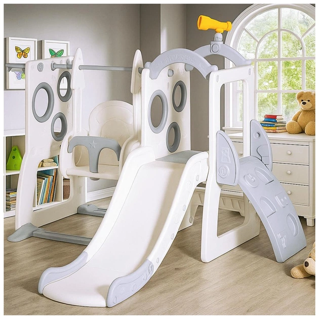 Игровая площадка Mealux Lola (KD-B076 White/Grey) - изображение 3