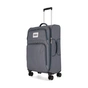 Валіза Bagland Валенсія середня 63 л сіра (835918493) - зменшене зображення 2