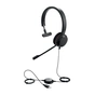 Навушники Jabra Evolve 20 UC Mono USB (4993-829-209) - зменшене зображення 2