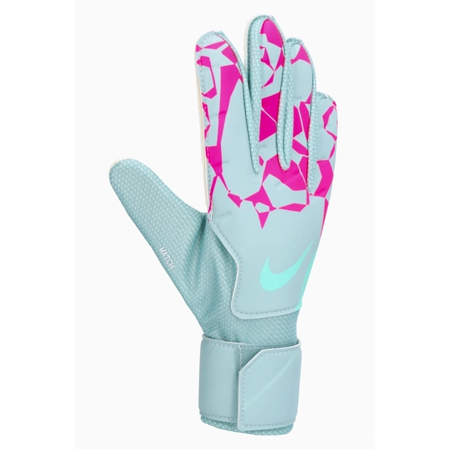 Воротарські рукавиці Nike NK GK MATCH JR - HO24 (HQ0258-395) дит 6 (17.6 см) Блакитно/рожеві (197861972017) - picture 2