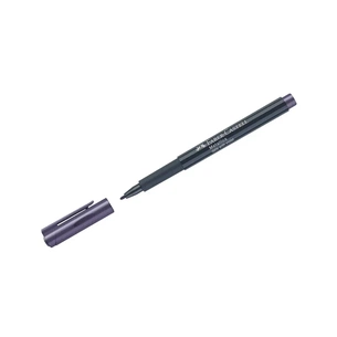 Маркер Faber-Castell металік для декору Metallics Marker Date with violet, M (1,5 мм), колір фіолетовий (32020) зображення 1