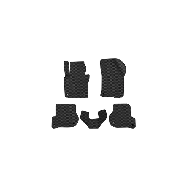 Коврик в салон EVAtech Skoda Octavia A5 (AT, 8 clips) 2004-2013 2 пок (SK12160C5TL8RBB) - изображение 1