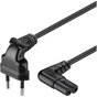 Кабель питания C7 1.2m 0.5mm Voltronic (PC-184/2 CEE7/16-C7 CU12) - уменьшенное изображение 1