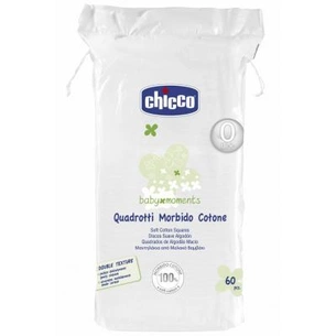 Ватні диски Chicco м'які 60 шт (02654.00) зображення 1