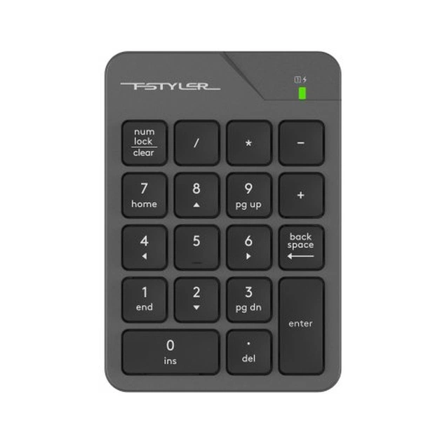 Клавіатура A4Tech FGK21C Wireless Grey (4711421993982) - зображення 1