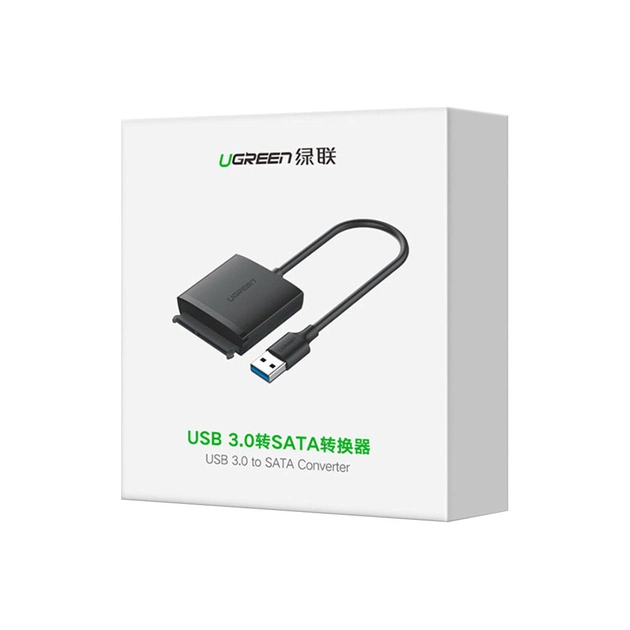 Перехідник USB 3.0 Type-А to SATA III (F) CM257 Ugreen (60561) - picture 2