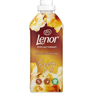 Кондиціонер для білизни Lenor Ванільна орхідея та золотий бурштин 700 мл (8006540901823) зображення 1