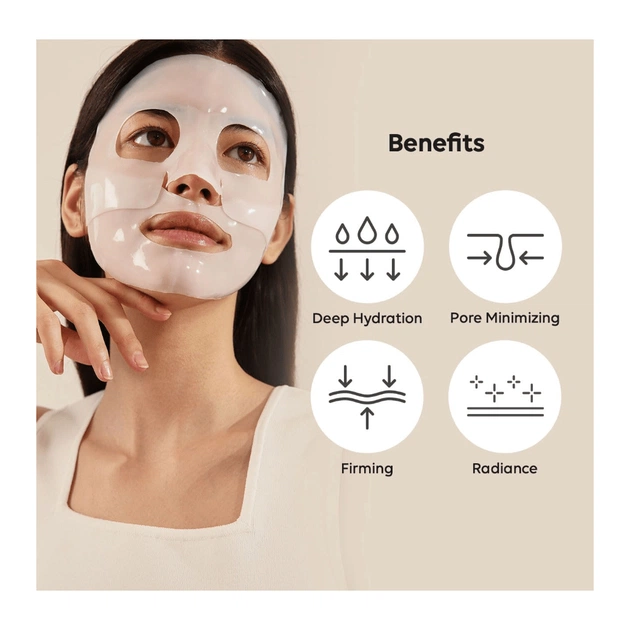 Маска для обличчя Biodance Bio Collagen Real Deep Mask Sheet 34 г (8809937360834) - picture 5
