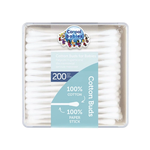 Ватні палички Canpol babies 200 шт. (3/116) - зображення 3