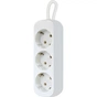 Мережевий подовжувач Defender E318 1.8 m 3 роз white (99221) - зменшене зображення 2