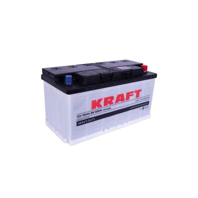 Акумулятор автомобільний KRAFT 100Ah (76325) - зображення 1