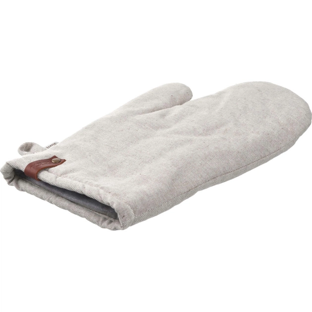 Кухонна прихватка Ardesto Рукавичка Oliver, 18х30 см, 100% бавовна, нап-ч: ватин, сірий світлий (ART05OL) - зображення 4