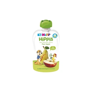 Дитяче пюре HiPP HiPPiS Pouch Груша-яблуко, 100 г (9062300133704) зображення 1