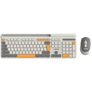 Комплект Canyon HSET-W5 Wireless UA Beige (CNS-HSETW5BG) зображення 1