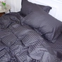 Постільна білизна MirSon Satin 30-0012DarkGray 160х220 Сімейний (2200005252017) - зменшене зображення 5