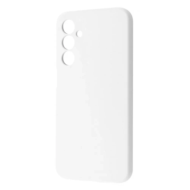 Чохол-накладка Wave Full Silicone Cover для Samsung Galaxy A25 SM-A256 White - зображення 1