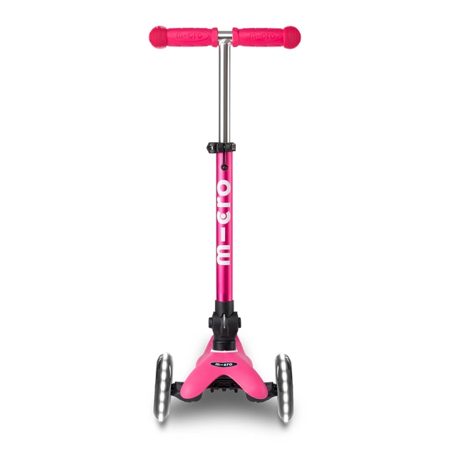 Самокат Micro Mini Deluxe Foldable LED" складний Рожевий" (MMD197) - изображение 4