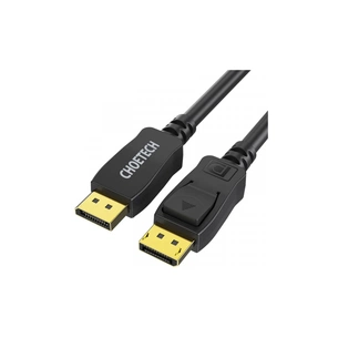 Кабель мультимедійний DisplayPort M to DisplayPort M 2.0m V1.4 8K60Hz Choetech (XDD01-V1-BK) изображение 1