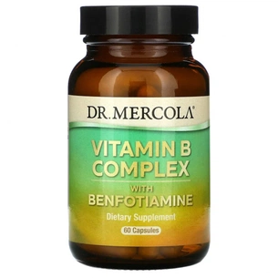 Вітамін Dr. Mercola Комплекс Вітамінів B з бенфотіаміна, Vitamin B Complex with (MCL-01834) зображення 1