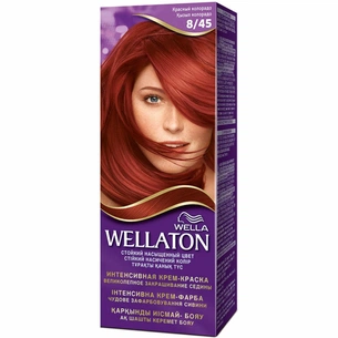 Фарба для волосся Wellaton 8/45 Червоний колорадо (4056800023172/4056800895366) зображення 1