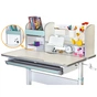 Парта Mealux Edmonton Multicolor BL (BD-610 W/МС + BL з полицею) - уменьшенное изображение 5