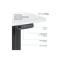 Комп'ютерний стіл OfficePro ODE1470WB White/Black (ODE1470WB) - уменьшенное изображение 5