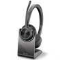 Навушники Poly Voyager 4320-M з адаптером BT700 with Charge Stand Stereo (77Z32AA) - зменшене зображення 1