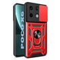 Чохол до мобільного телефона BeCover Military Poco X6 Red (711009) - зменшене зображення 1