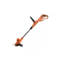 Тример садовий Black&Decker 0.45 кВт, ширина косіння 25 см, 7300 об/хв, вага 2.4 кг (BESTA525) - зменшене зображення 1