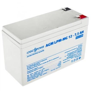 Батарея до ДБЖ LogicPower LPM MG 12В 7.5Ah (6554) зображення 1