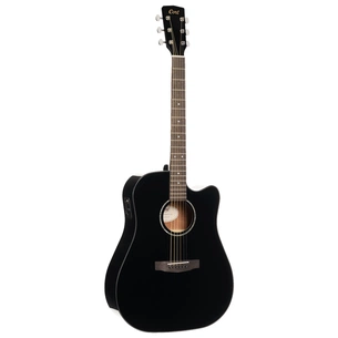 Гітара електроакустична Cort Earth 60CE Black Gloss зображення 1