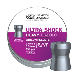 Пульки JSB Heavy Ultra Shock 5,5 мм 150 шт/уп (546228-150) зображення 1