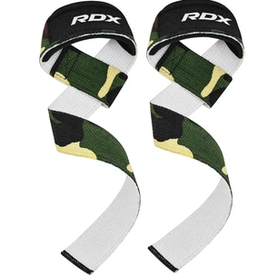 Кистьові лямки RDX W1 Gym Single Strap Camo Green Plus (WAN-W1CGN+) изображение 1