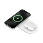 Зарядний пристрій Belkin 2in1 15W Pad Qi2 white (WIZ021VFWH) - зменшене зображення 5