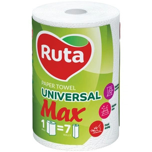 Паперові рушники Ruta Max 2 шари 1 шт. (4820023744530) зображення 1