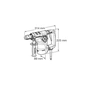 Перфоратор Makita HR3210C SDS-PLUS (HR3210C) - зменшене зображення 2
