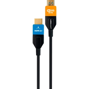 Кабель мультимедійний HDMI M to HDMI M 20.0m V2.1 8K60Hz/4K120Hz AOC Cablexpert (CC-HDMI8K-AOC-20M) зображення 1