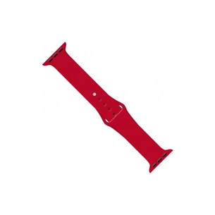 Ремінець до смарт-годинника Intaleo Silicone для Apple Watch 38/40 mm red (1283126494321) зображення 1