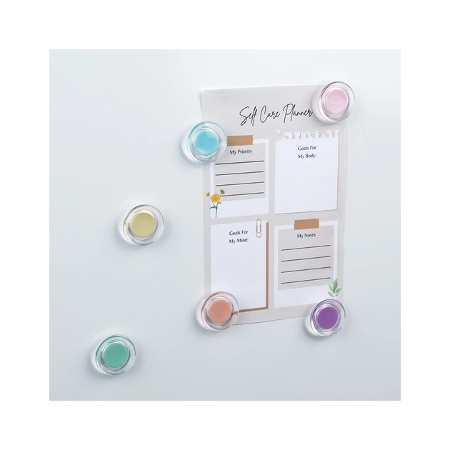 Магніт Axent 30 мм, 6 шт, Pastelini (9829-А) - picture 4